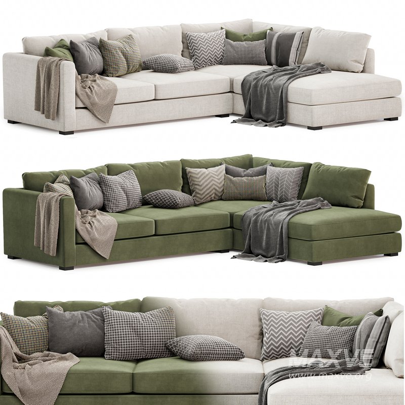 Blake Large Open End Corner Sofa - Image 1