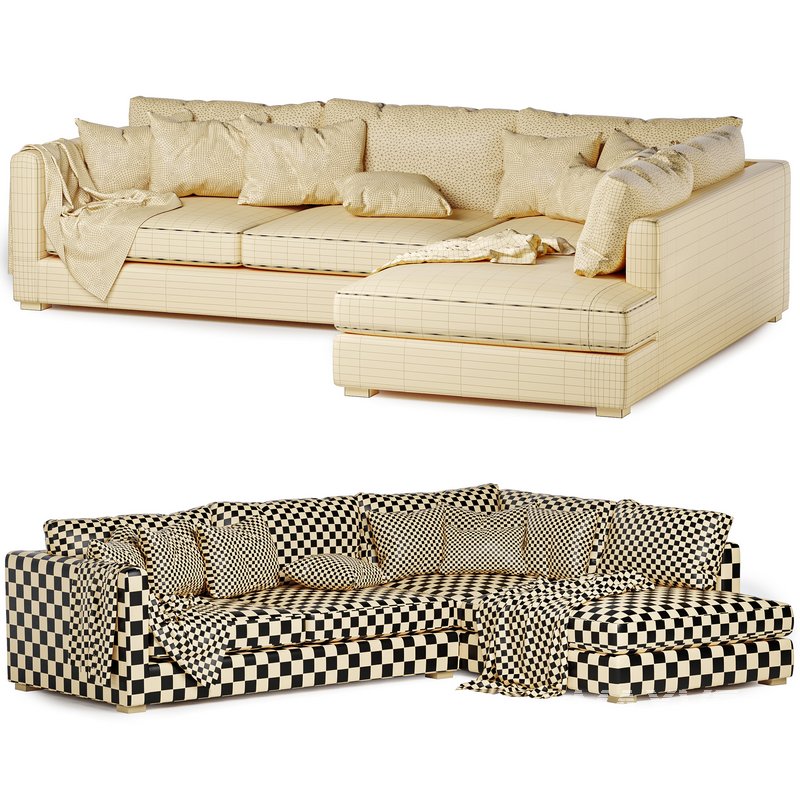 Blake Large Open End Corner Sofa - Image 4