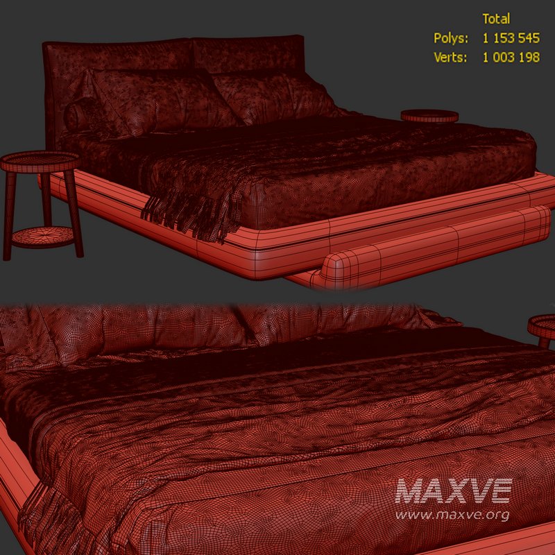 Sospiro bed by Riva - Image 3