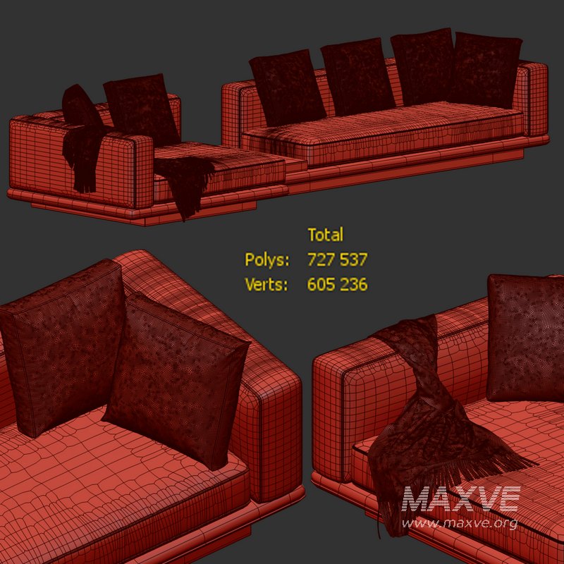 Horizonte sofa by Minotti - Image 5