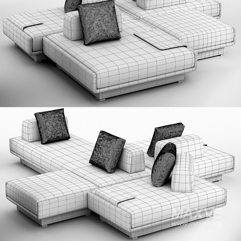 Sofa Lilas Mosaique by Dainelli Studio - Image 4