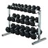 BODY-SOLID 3 TIER DUMBBELL RACK GDR363 - Thumbnail 2