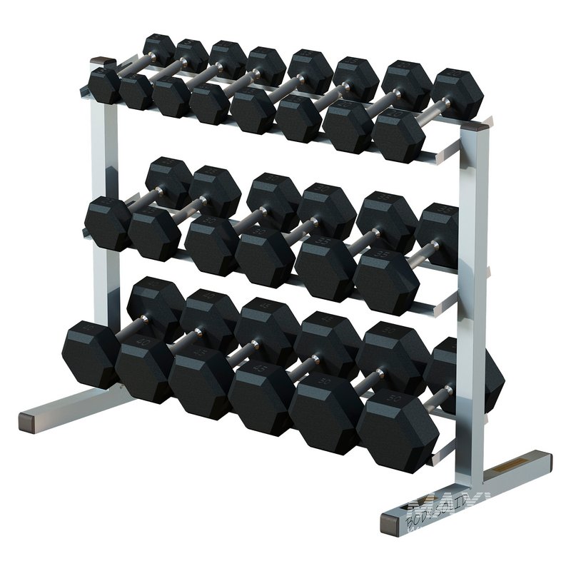 BODY-SOLID 3 TIER DUMBBELL RACK GDR363 - Image 2
