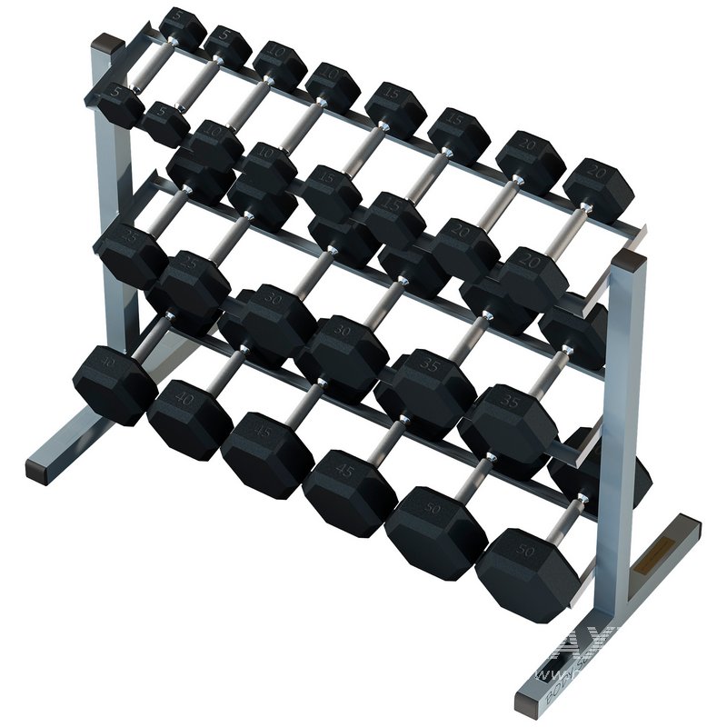 BODY-SOLID 3 TIER DUMBBELL RACK GDR363 - Image 3