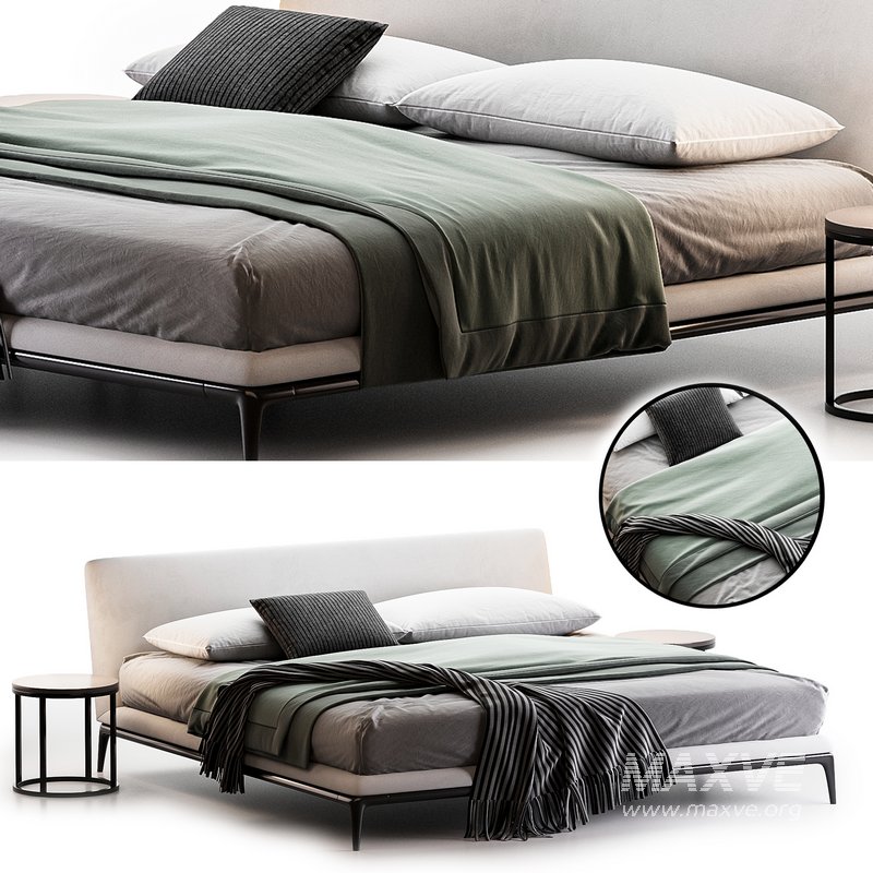 Atoll Bed by B&B Italia - Image 1