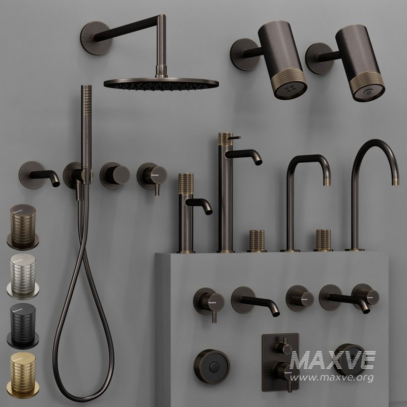 Ritmonio DIAMETRO35 IMPRONTE bathroom faucet set 1 - Image 1
