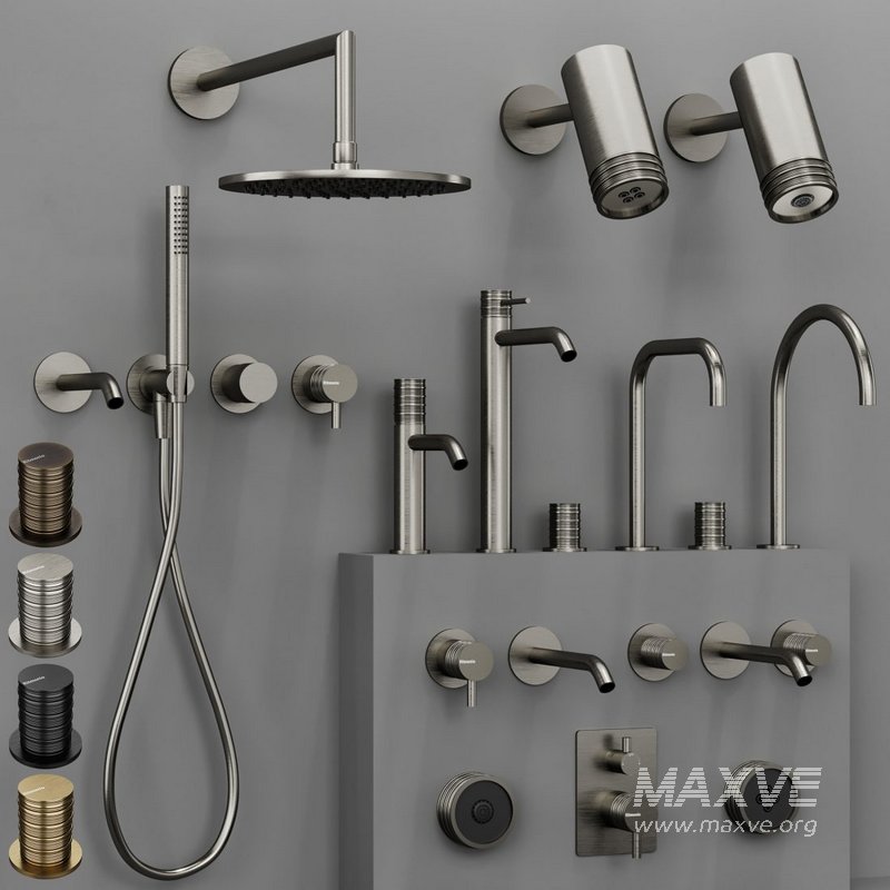 Ritmonio DIAMETRO35 IMPRONTE bathroom faucet set 1 - Image 2