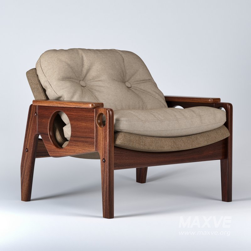 Armchair Tete – Sergio Rodrigues - Image 1