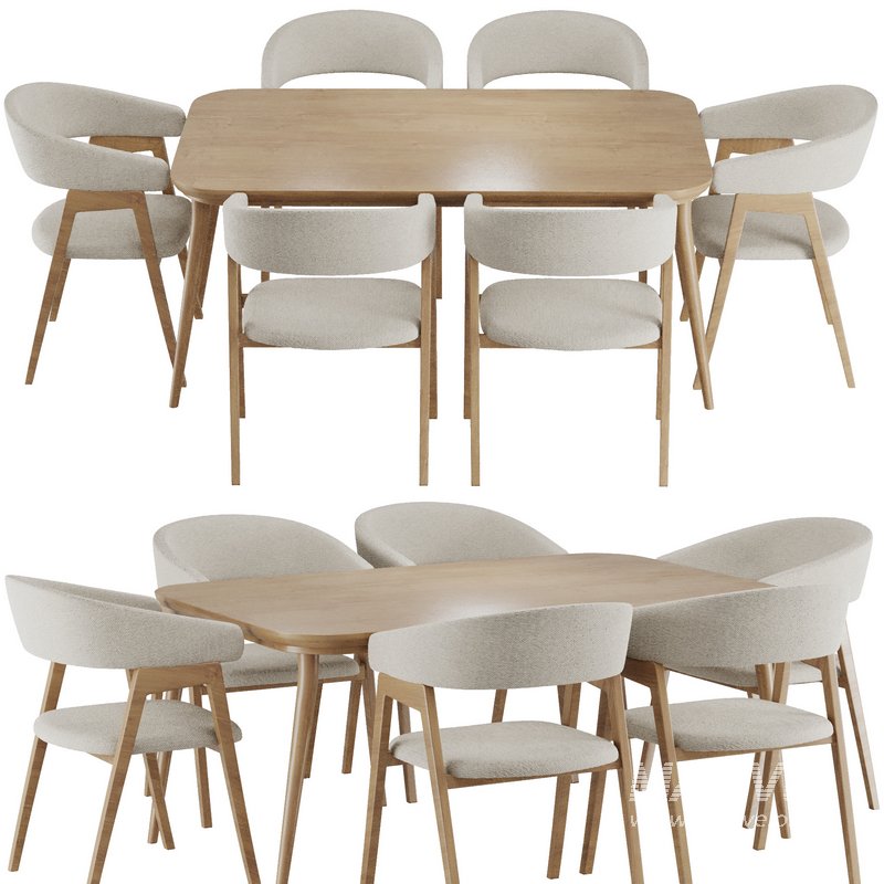 Dinning chair and table set18 - Image 1