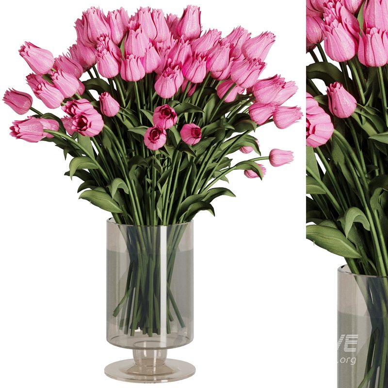 Tulip Flower Bouquet31 - Image 1