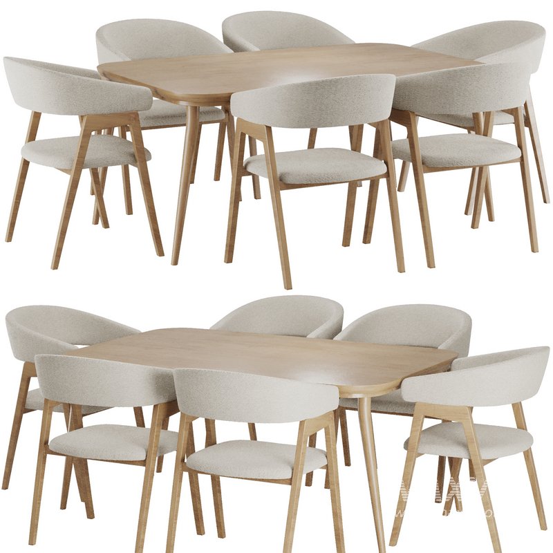 Dinning chair and table set18 - Image 2