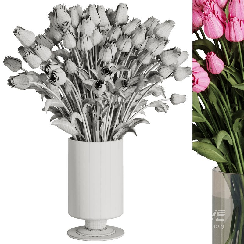 Tulip Flower Bouquet31 - Image 2