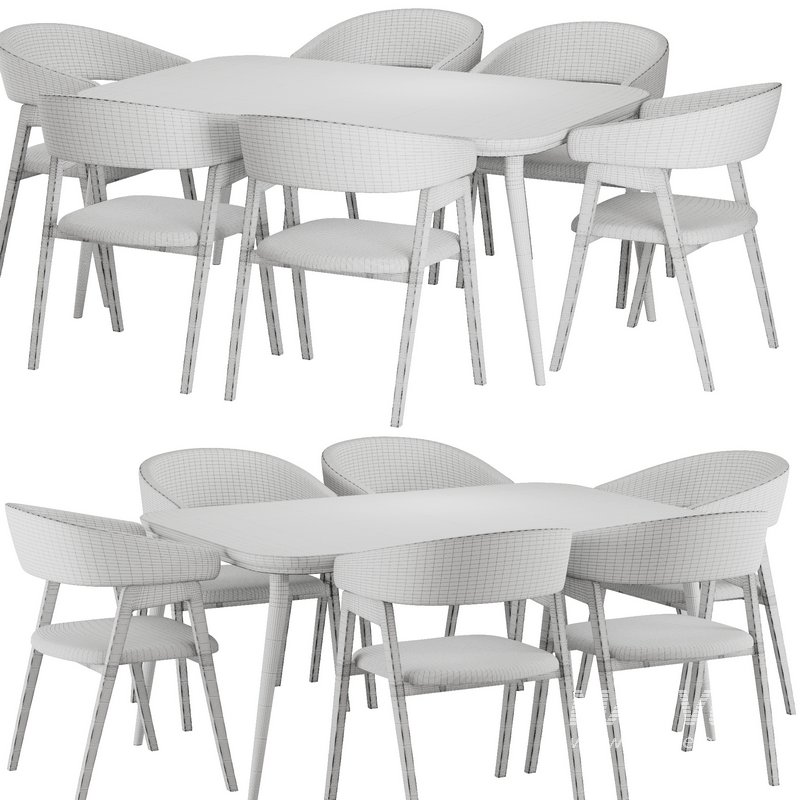 Dinning chair and table set18 - Image 4