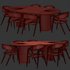 Dinning chair and table set14 - Thumbnail 4