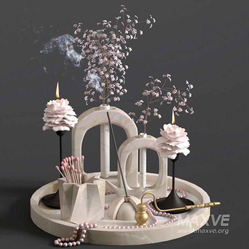 decorative set with accessories - Image 1