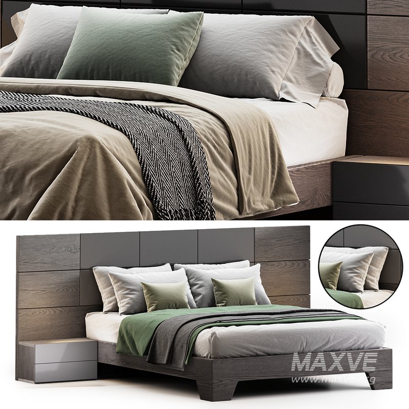 Allain bed by Manzzeli - Image 1