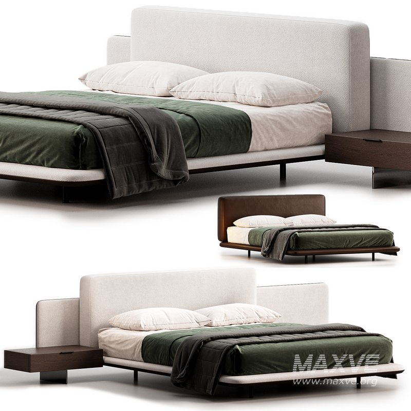 Horizonte bed by Minotti - Image 1