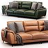 Modern Pillow Sofa by Litfad - Thumbnail 1