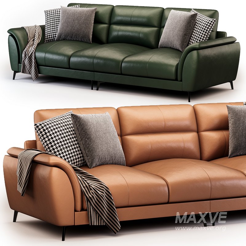 Modern Pillow Sofa by Litfad - Image 1