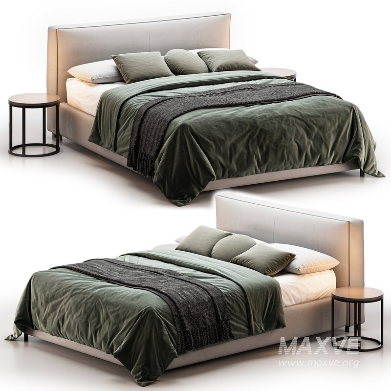 Curved Modern Bed by West Elm - Image 2