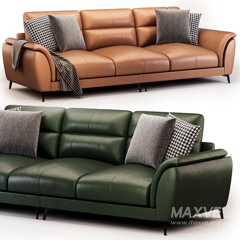 Modern Pillow Sofa by Litfad - Image 2