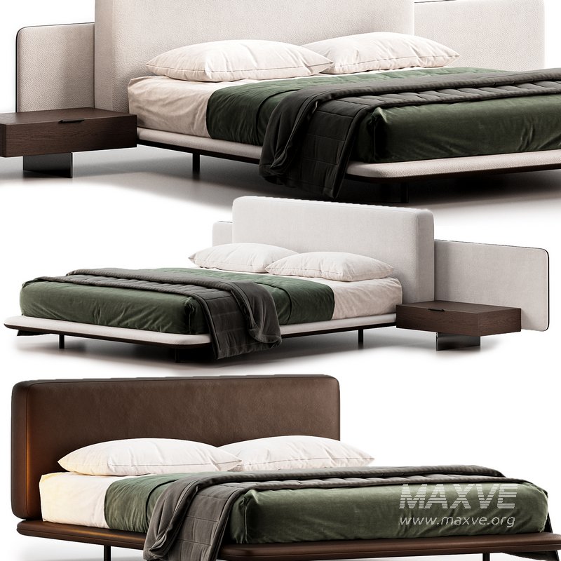 Horizonte bed by Minotti - Image 3