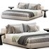 Groundpiece bed by Flexform - Thumbnail 2