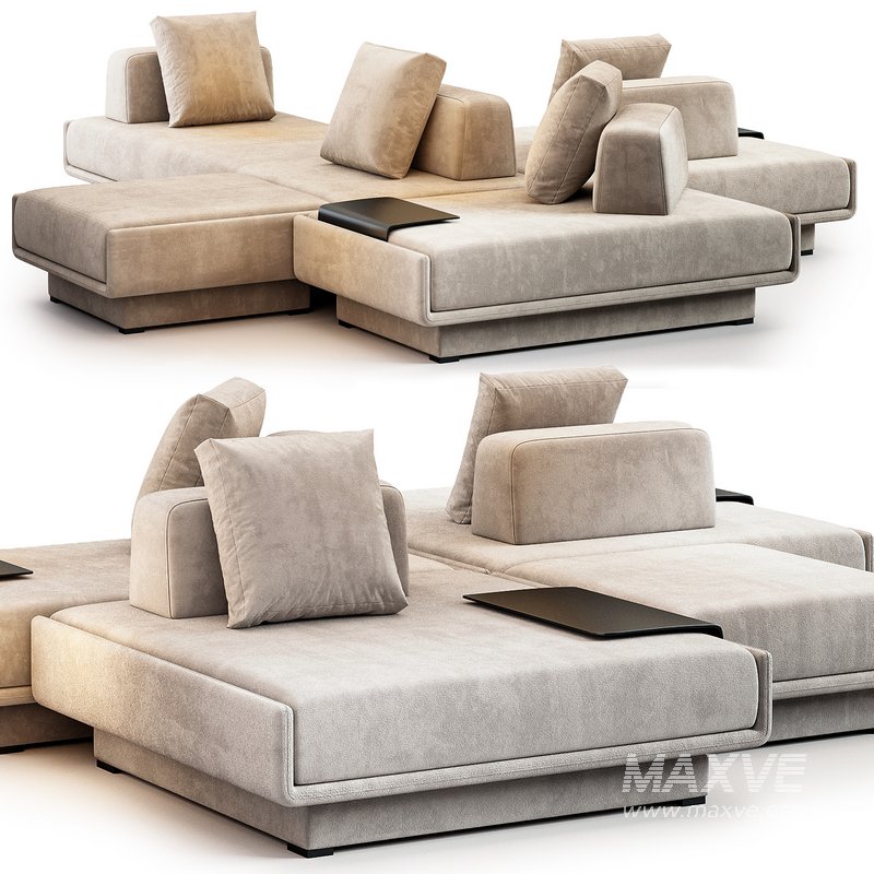 Sofa Lilas Mosaique by Dainelli Studio - Image 3