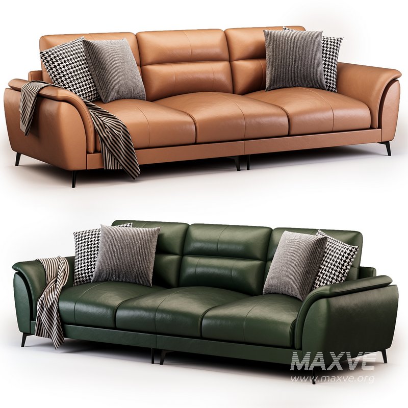 Modern Pillow Sofa by Litfad - Image 3