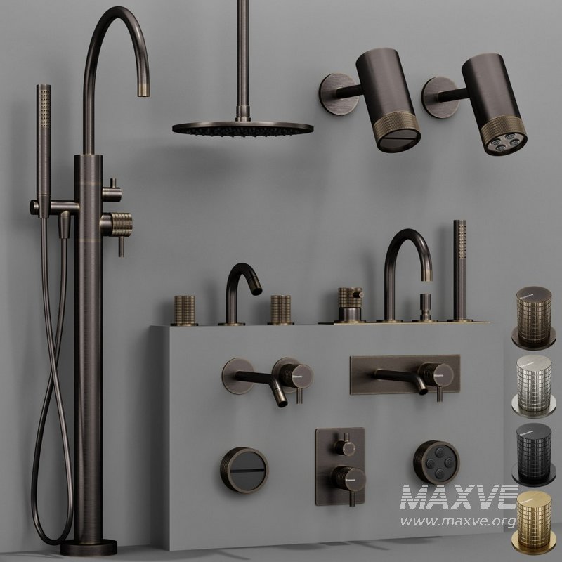 Ritmonio DIAMETRO35 IMPRONTE bathroom faucet set 2 - Image 1