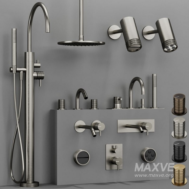 Ritmonio DIAMETRO35 IMPRONTE bathroom faucet set 2 - Image 2