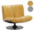 BAXTER MARILYN Swivel leather armchair - Thumbnail 1