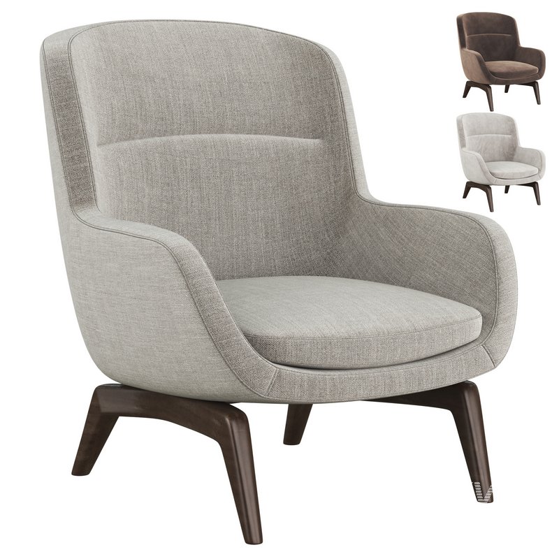 Minotti Belt armchair - Image 1