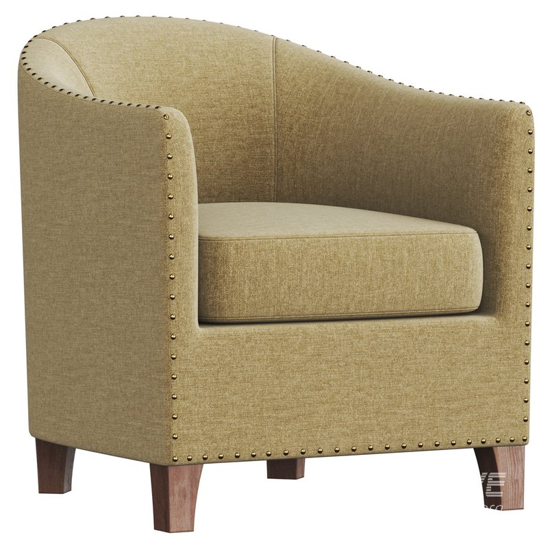 GRAMERCY HOME BELTON ARMCHAIR - Image 1