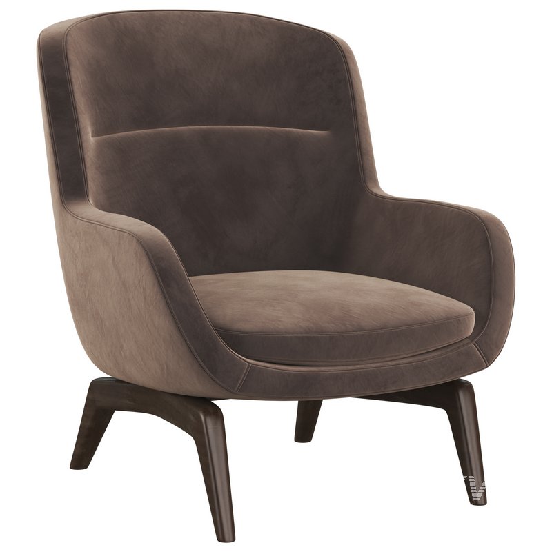 Minotti Belt armchair - Image 3