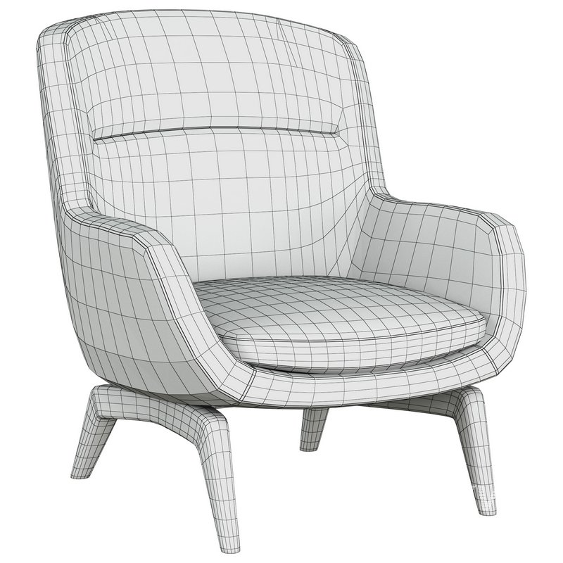 Minotti Belt armchair - Image 5