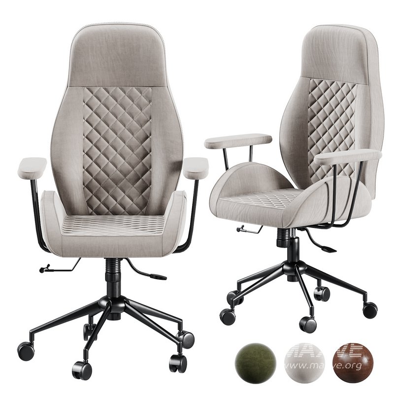 THEETAYY Mid Century Office Chair - Image 1