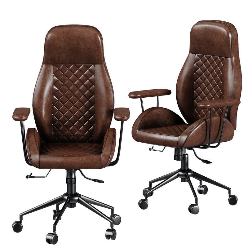 THEETAYY Mid Century Office Chair - Image 2