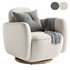 Enya Swivel Chair - Thumbnail 1