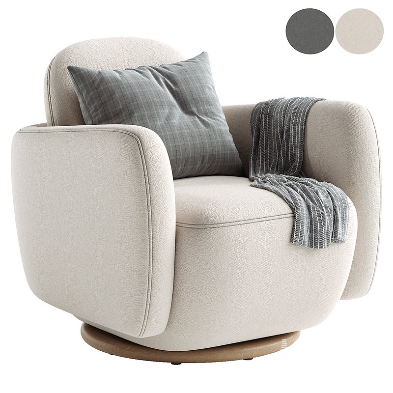 Enya Swivel Chair - Image 1