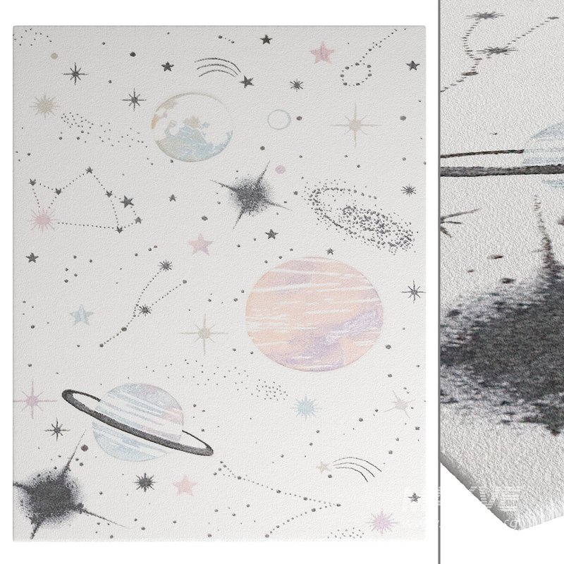 CRK122 A Carousel Kids Area Rugs By SAFAVIEH - Image 1