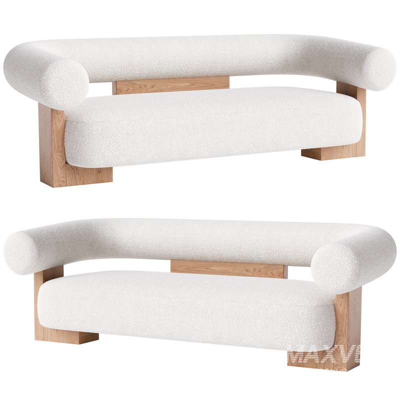 Contemporary Modern Cassete Sofa - Image 1