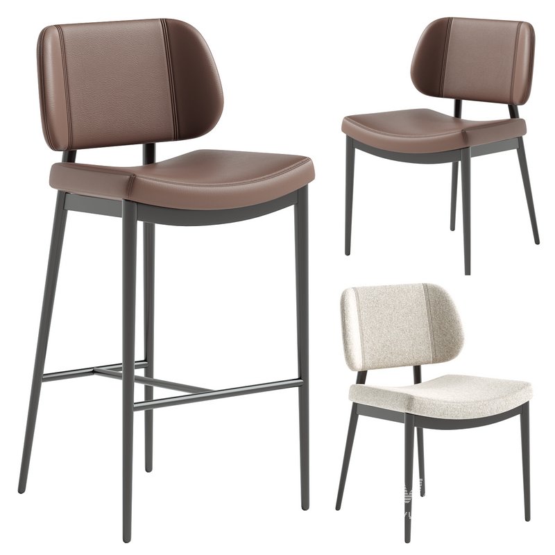 Fiona Barstool & Fiona Dining Chair - Image 2