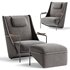 Esdra armchair - Thumbnail 1