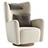 Colette Swivel Armchair - Thumbnail 1