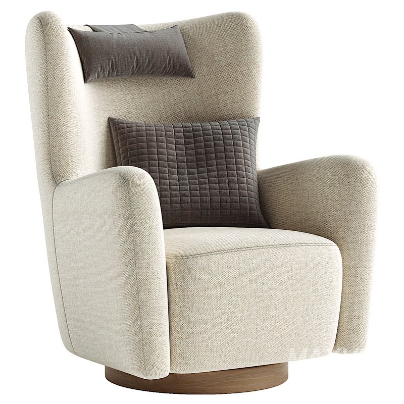 Colette Swivel Armchair - Image 1