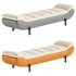 Armless Backless Upholstered Wood Modern Bedroom Bench - Thumbnail 1