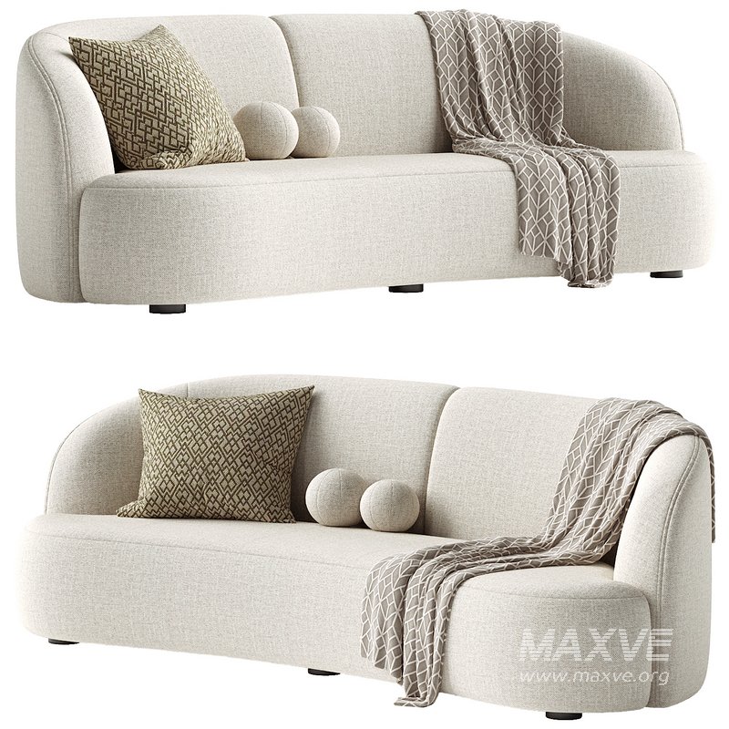 LUDMILA 3-SEATER SOFA - Image 1