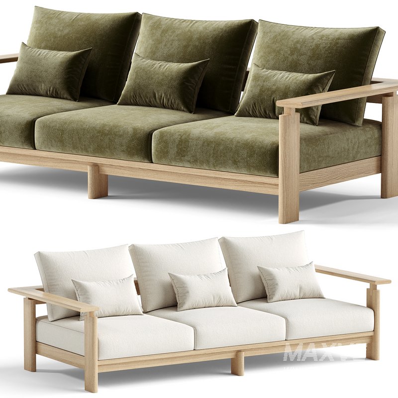Samsa Three-seat Sofa - Image 3