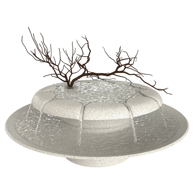 The Loop Fountain by Lily Clark Drips With Tranquility - Image 1